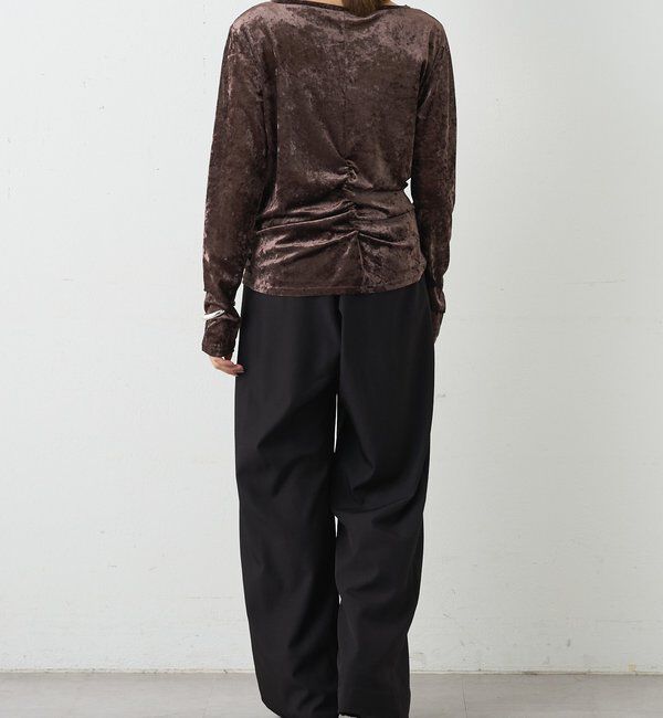  「シアーベロアトップス」|Tシャツ・カットソー|