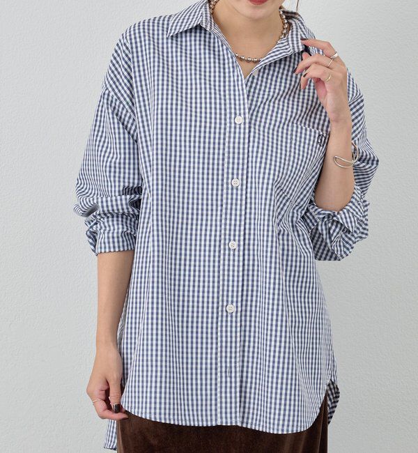  「ギンガムチェックシャツ」|シャツ・ブラウス|