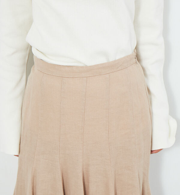 Rouge vif「リネン製品染スカート」|スカート|