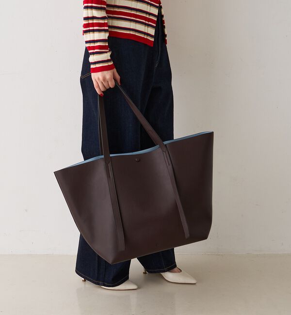 Rouge vif「【&MyuQ/アンドミューク】MELET ビックトートバッグ/ショルダーバッグ【」|トートバッグ|