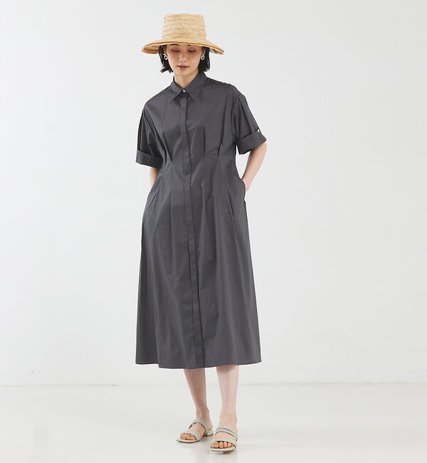 qualite「ツイストタックワンピース」|ワンピース|