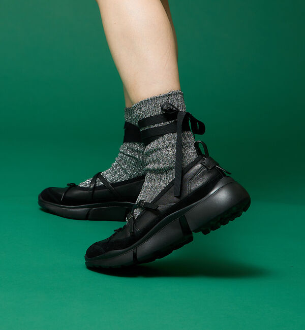 AU BANNISTER「●FAKUI リボンソックス(ラメ)」|その他|