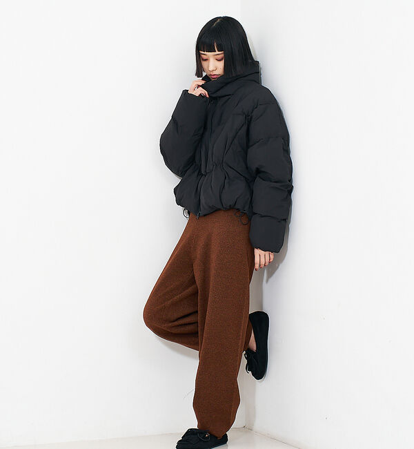 NOMINE「ショート 中綿ブルゾン / パファージャケット」|ダウン|