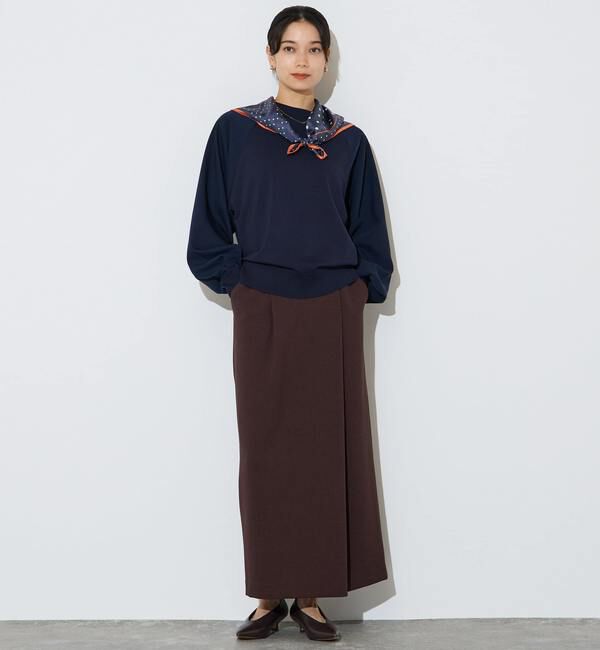 Liesse「【定番】布帛コンビニットトップス」|ニット・セーター|