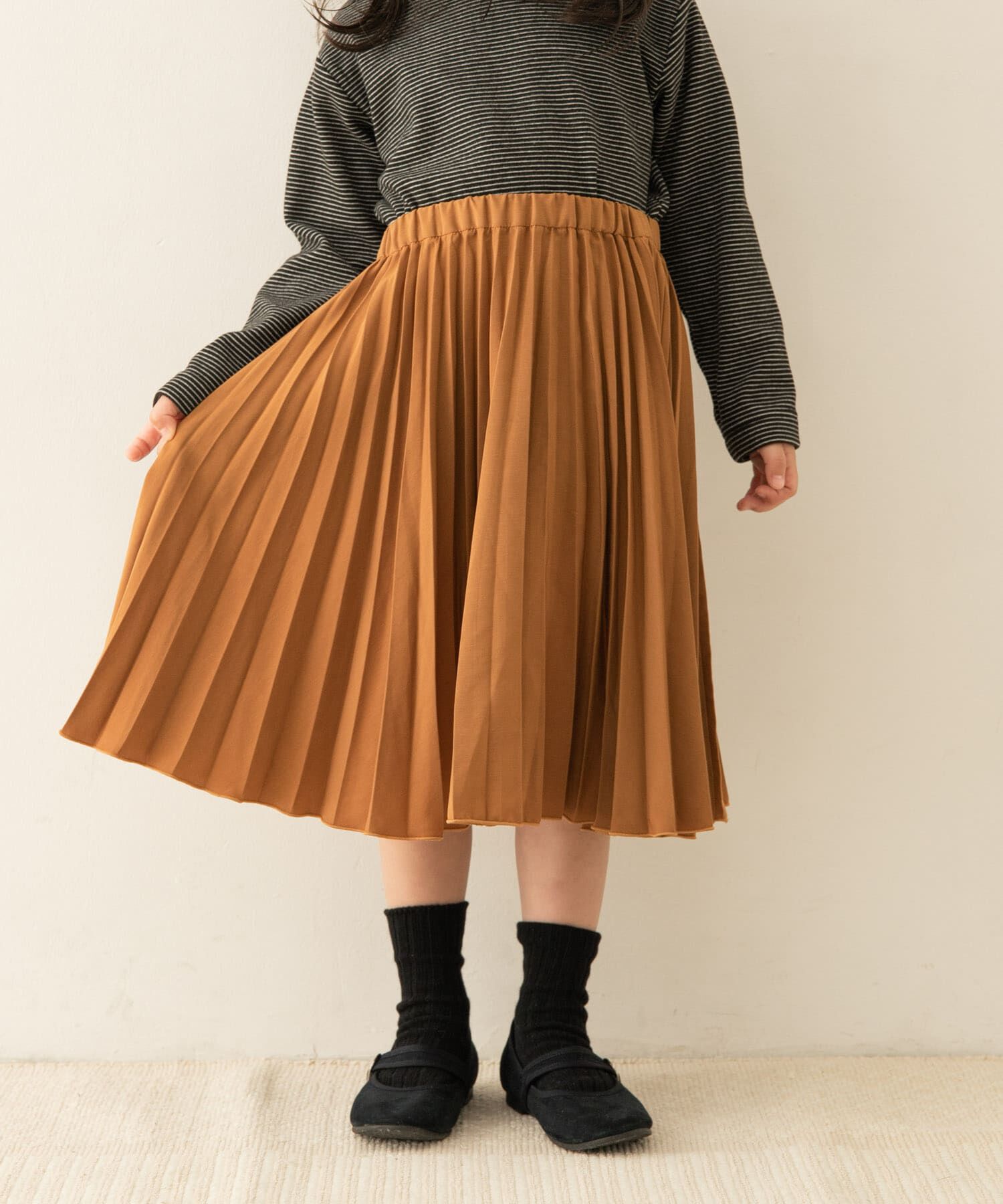 URBAN RESEARCH DOORS「『親子リンク』ランダムプリーツスカート(KIDS)」|その他|