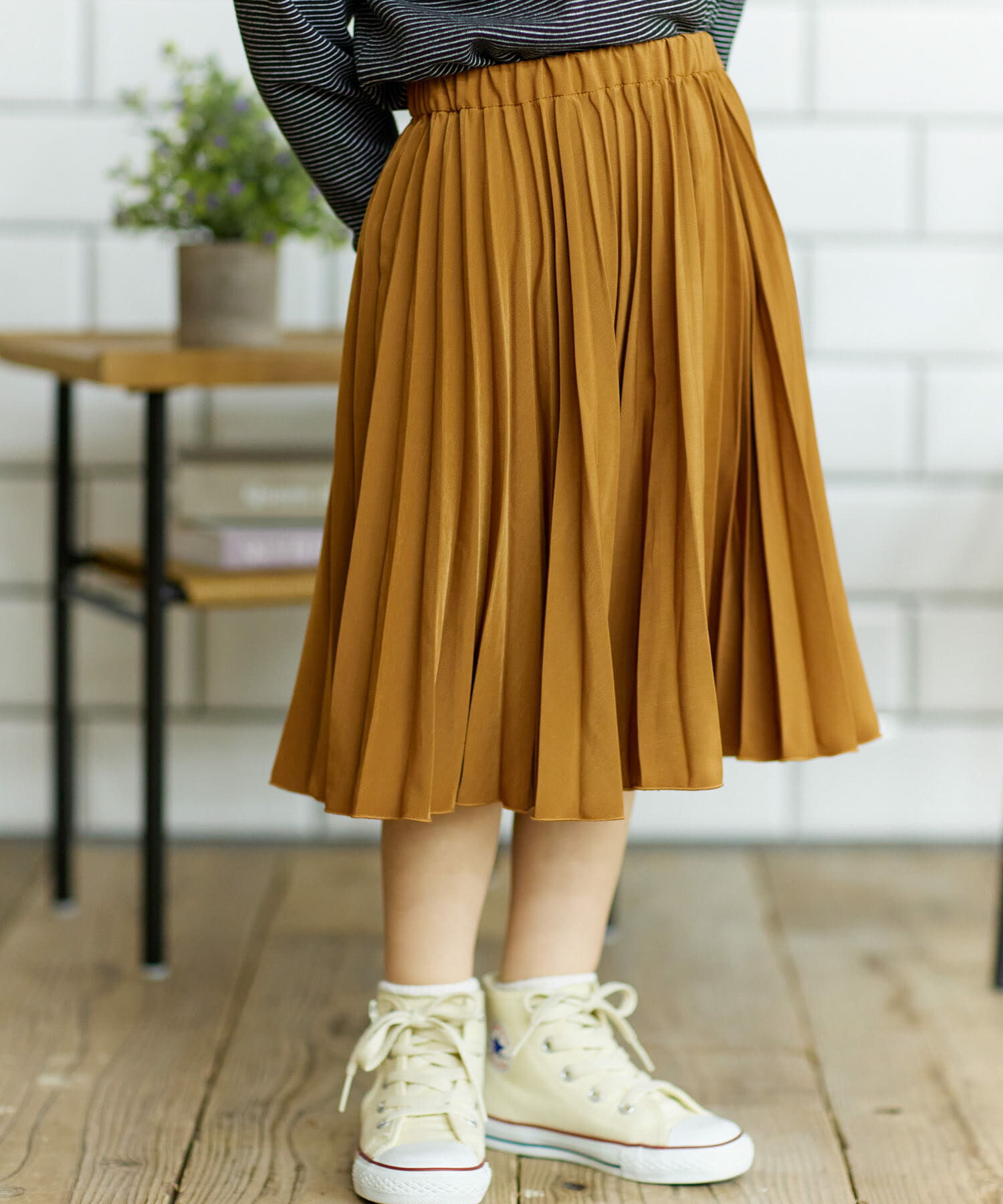 URBAN RESEARCH DOORS「『親子リンク』ランダムプリーツスカート(KIDS)」|その他|