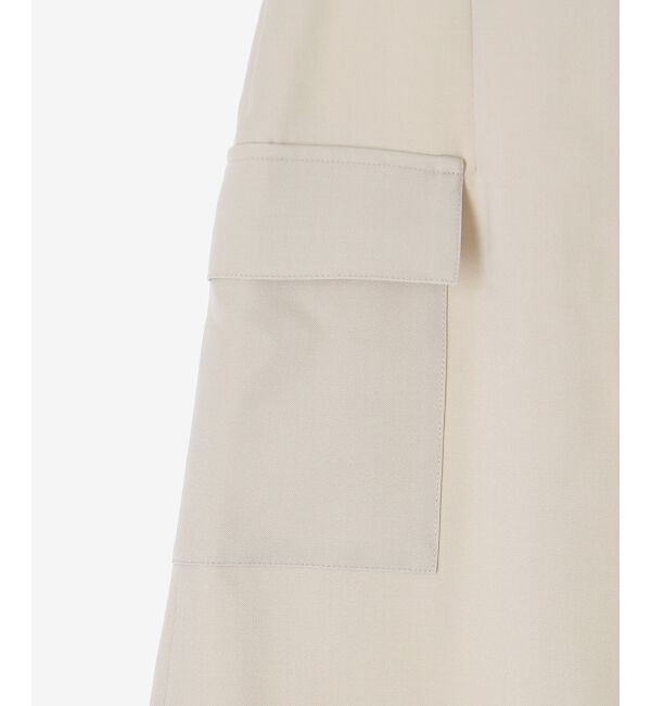 le.coeur blanc「ドライストレッチカーゴスカート」|スカート|