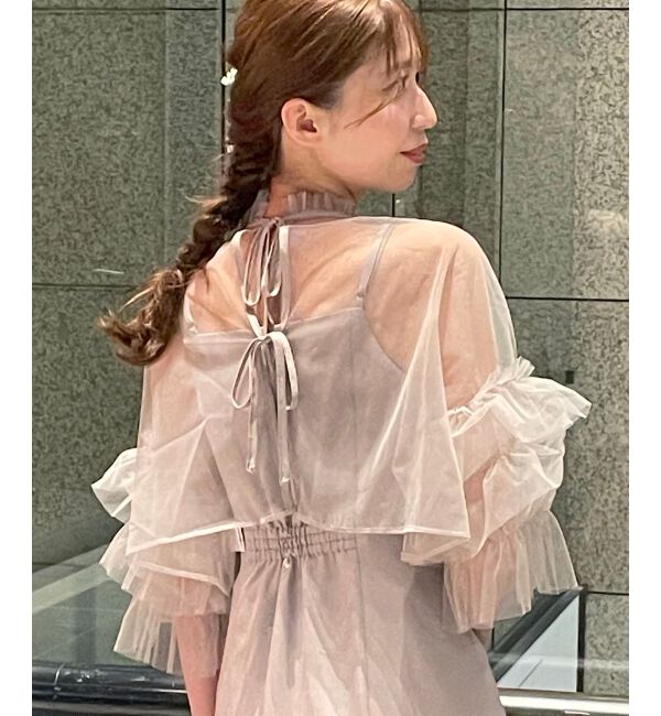 MAJESTICLEGON「2wayチュールボレロセットドレス」|ドレス|