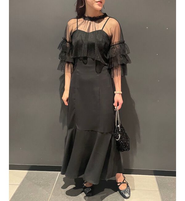 MAJESTICLEGON「2wayチュールボレロセットドレス」|ドレス|