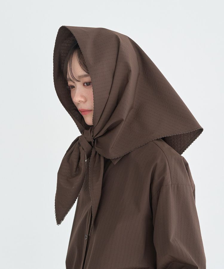 earth music&ecology「スカーフ付きスキッパーシャツ」|シャツ・ブラウス|