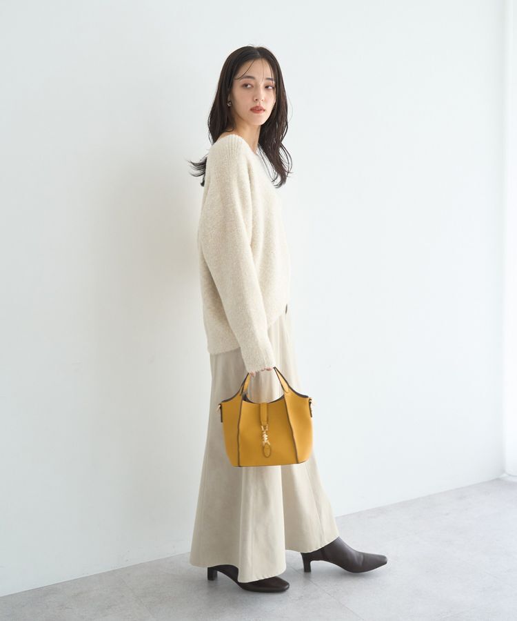 YECCA VECCA「ラメシャギードルマンニット」|ニット・セーター|