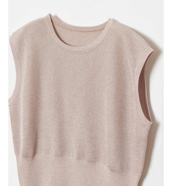 LOULOU WILLOUGHBY「【LOULOU WILLOUGHBY】リブコルセットラメプルオーバー」|その他|