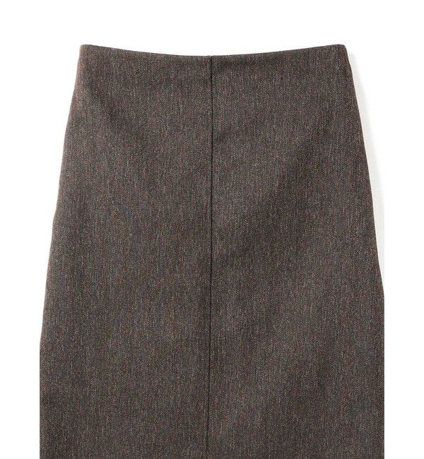 mizuiro ind「mizuiro ind ツイードペインタータイトスカート」|スカート|