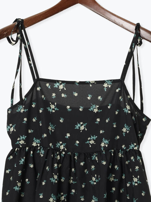 Te chichi TERRASSE「フラワープリントミニキャミワンピース《2025summer catalog item》」|ワンピース|