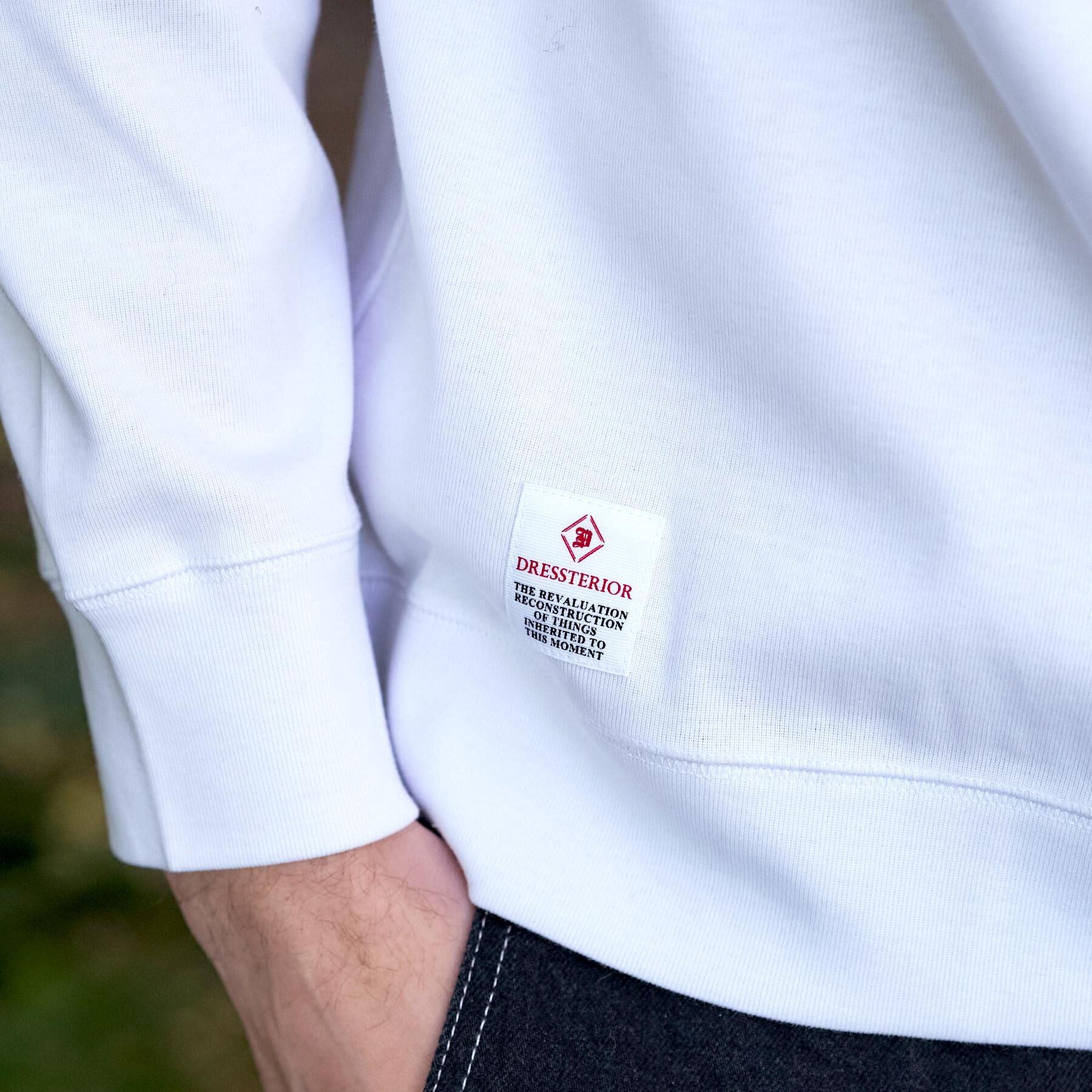 DRESSTERIOR「【抗菌防臭／UVカット／しわ防止】クールデオドラント フライスロングTシャツ」|Tシャツ・カットソー|