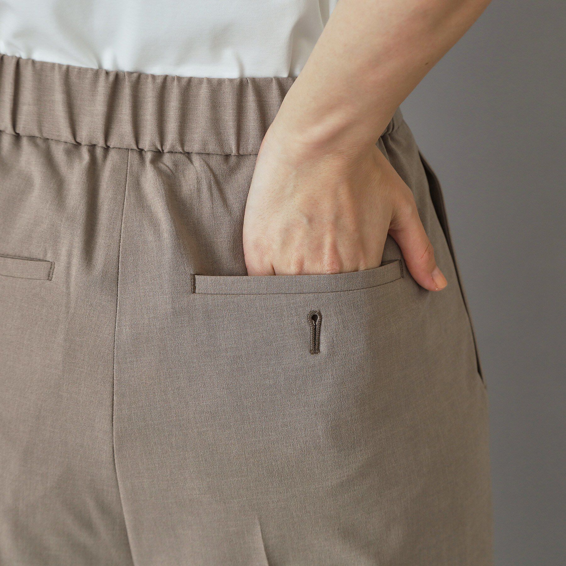 DRESSTERIOR「【セットアップ可】ウォッシャブルタックワイドパンツ」|その他|