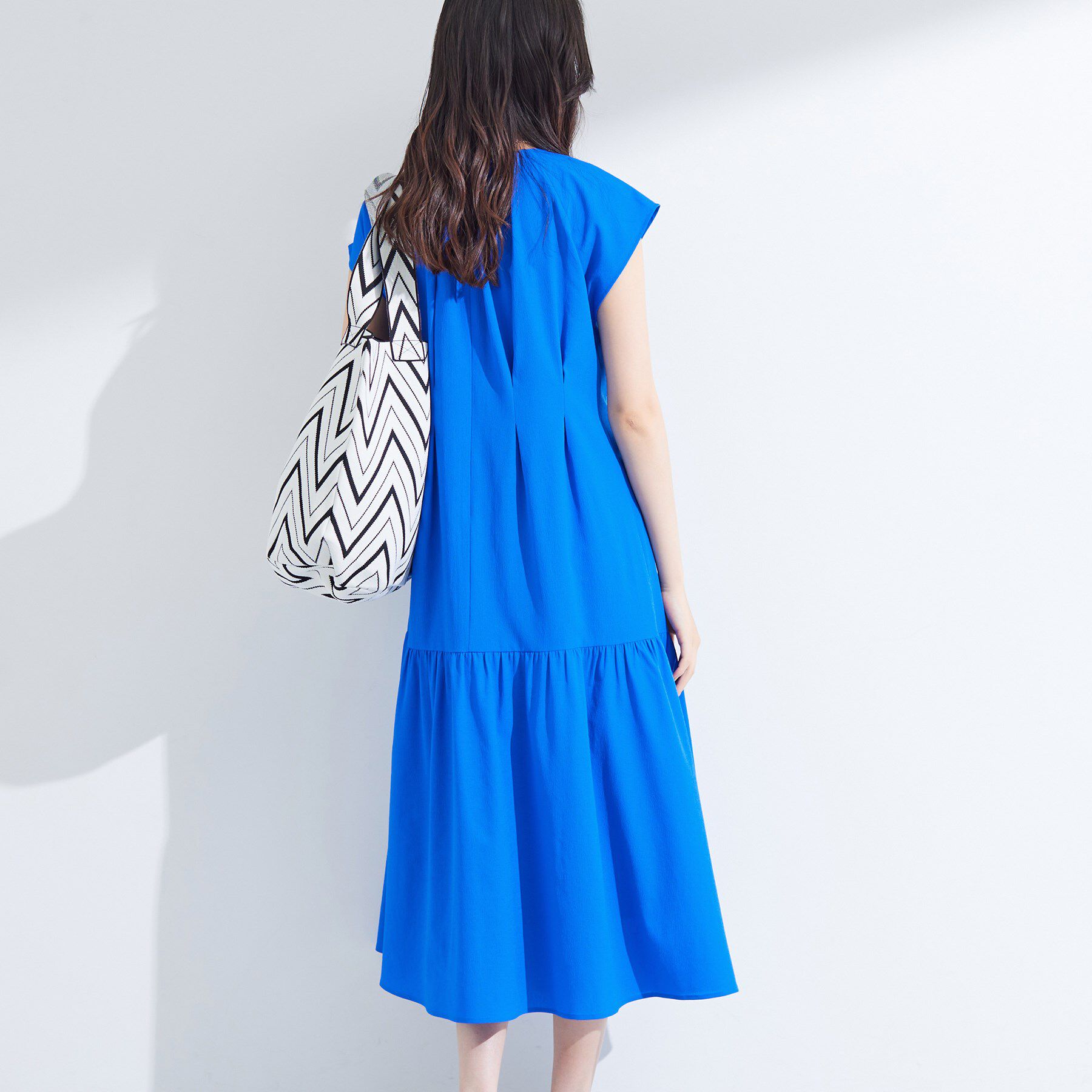 INDIVI「【1枚でコーデ完成！】タックワンピース」|ワンピース|