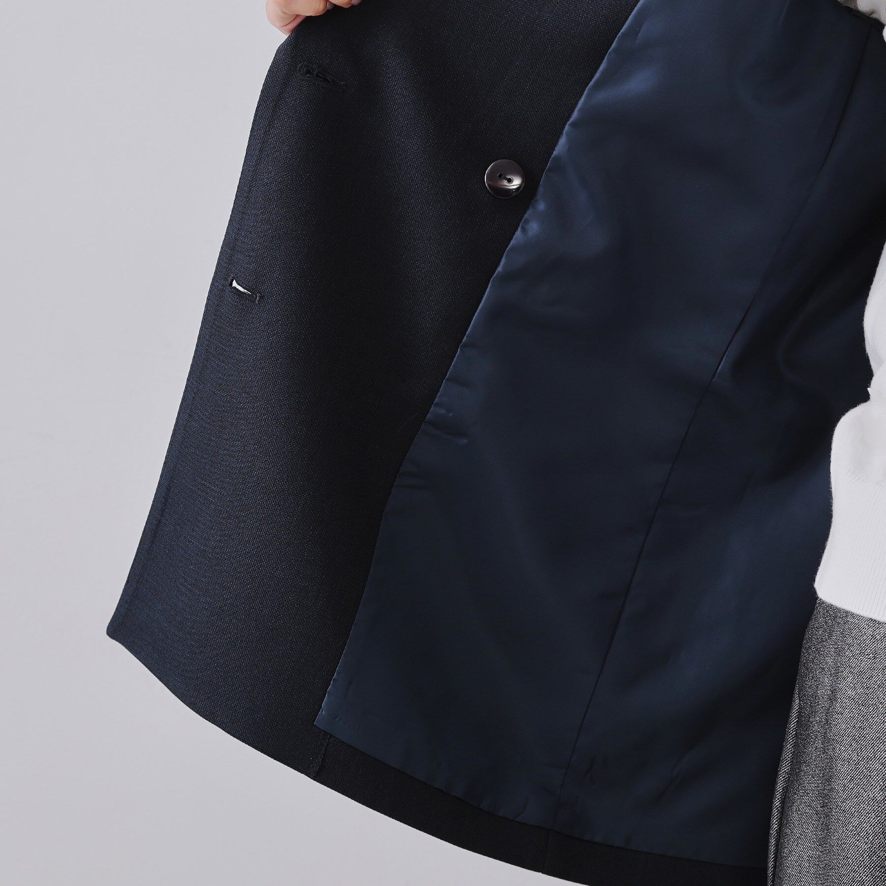 OPAQUE.CLIP「金ボタンダブルテーラードジャケット【洗える】」|テーラードジャケット|