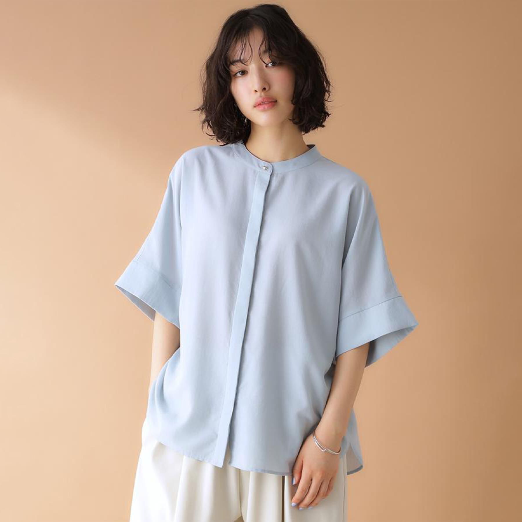 THE SHOP TK「ドルマンブラウス【7色展開/洗濯機OK/体型カバー】」|シャツ・ブラウス|