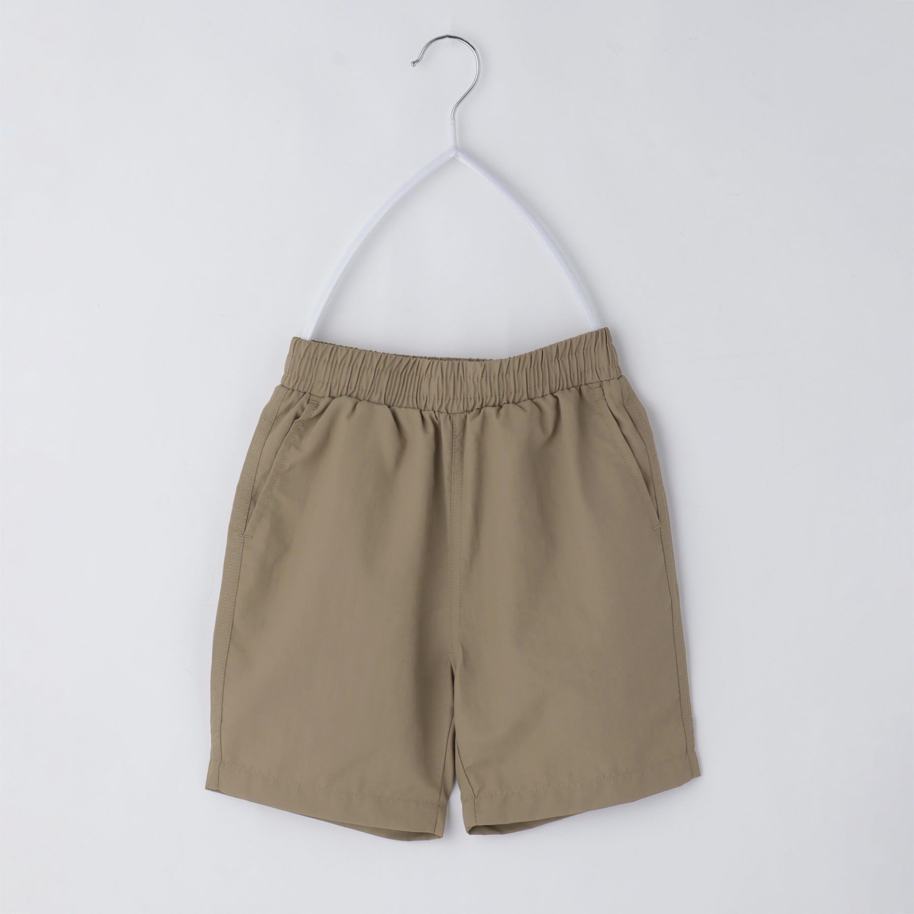 THE SHOP TK「【110－160】ナイロンワッシャーショーツ/接触冷感・洗濯機OK」|その他|ピンクベージュ(05