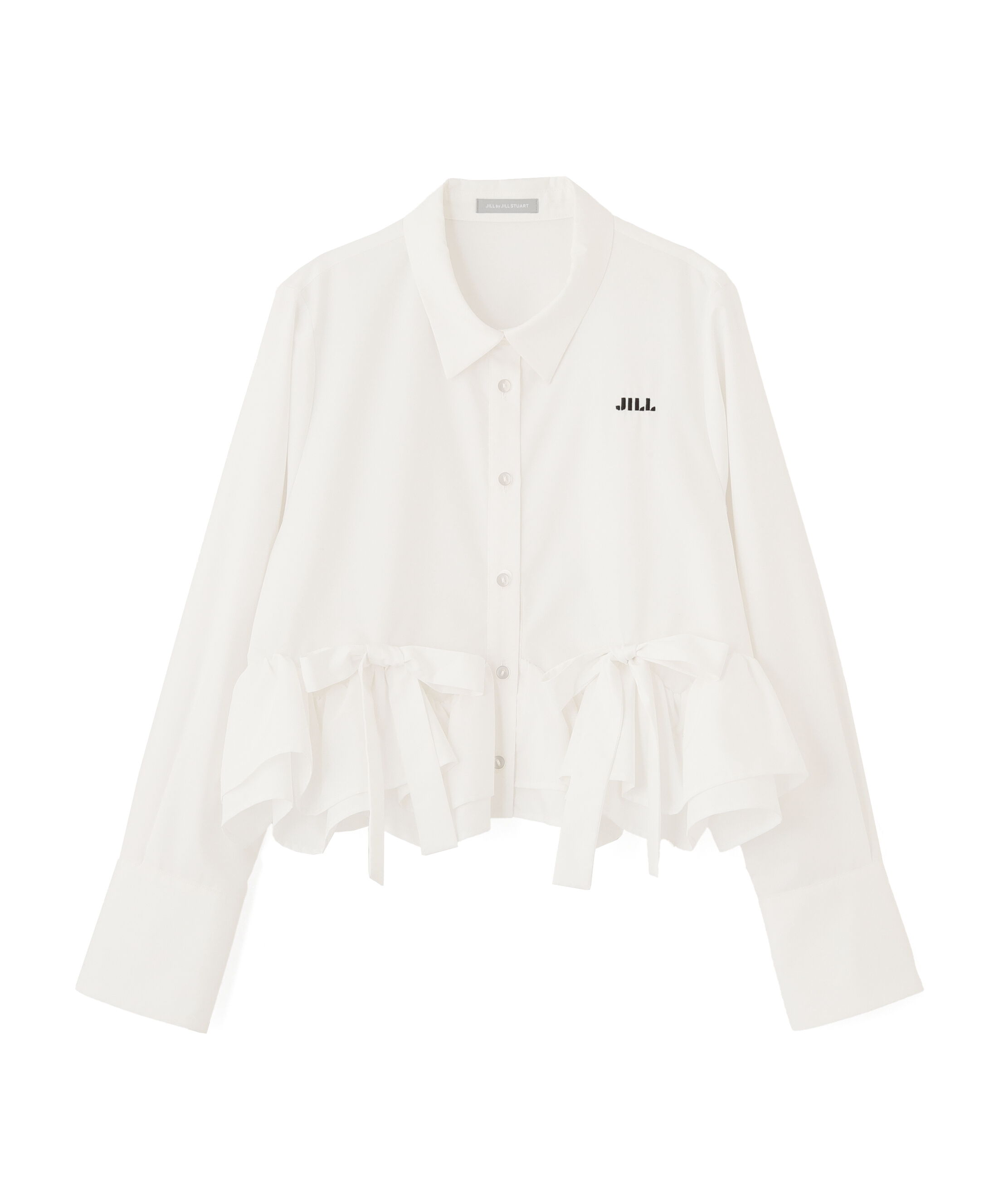  「フリルヘムショートブラウス」|シャツ・ブラウス|