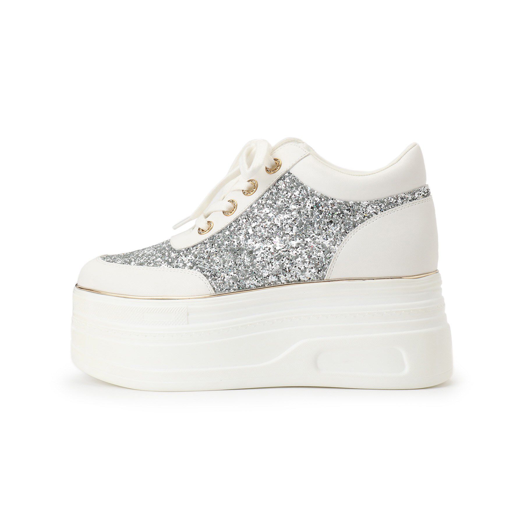 ESPERANZA「ゴールドライン厚底フラットスニーカー」|スニーカー|