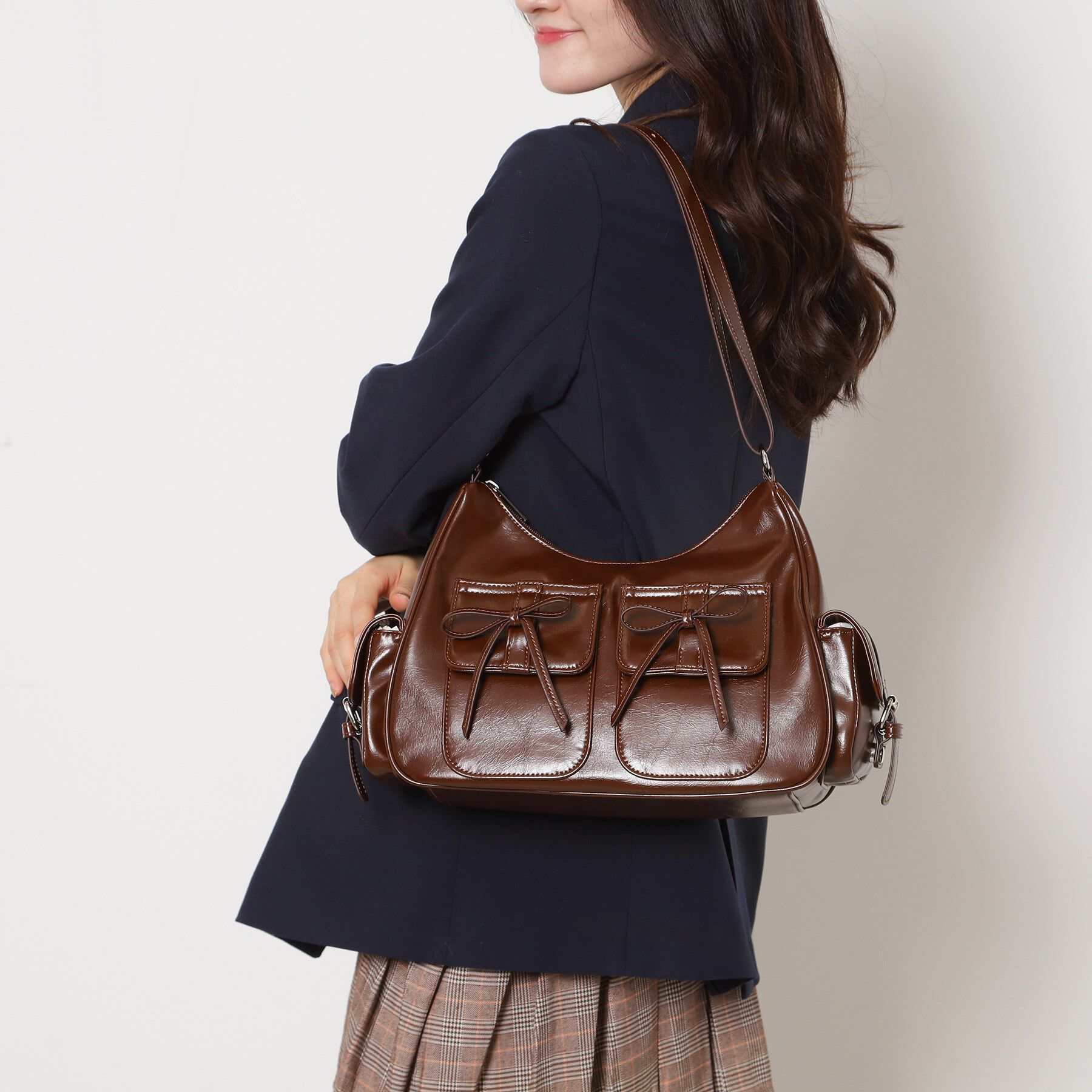 ESPERANZA「ポケットリボン2WAYバッグ」|ショルダー・メッセンジャー|