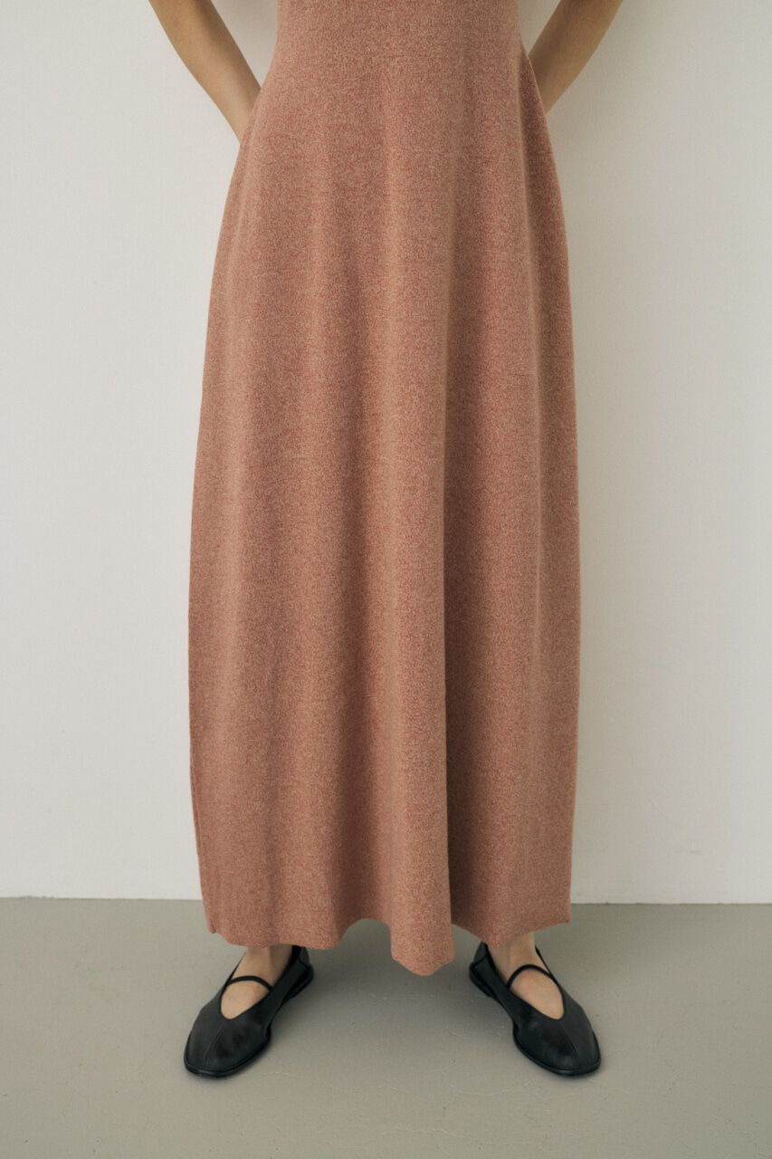 MOUSSY「ノースリーブニットワンピース　オーガニックコットン使用」|ワンピース|