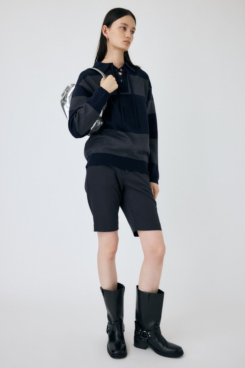 MOUSSY「RUGGER ニットトップス」|ニット・セーター|NVY