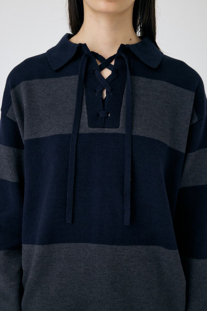 MOUSSY「RUGGER ニットトップス」|ニット・セーター|