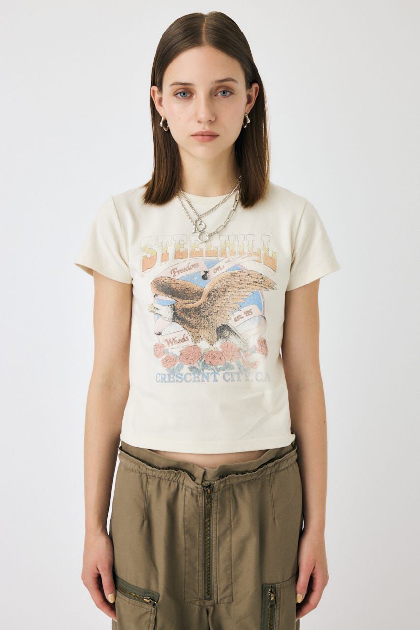 MOUSSY「CA MOTORSHOP Tシャツ」|Tシャツ・カットソー|