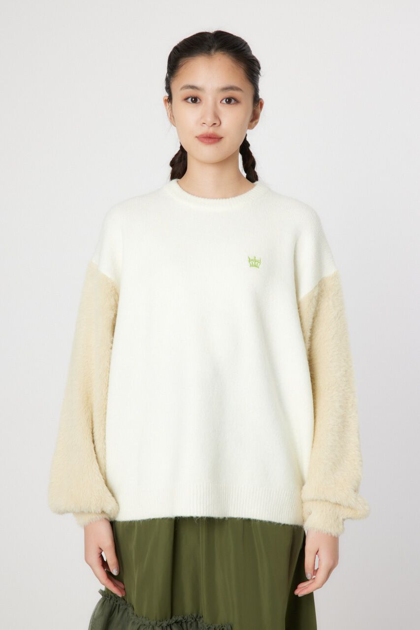 RODEO CROWNS「アームシャギーニットトップス」|ニット・セーター|