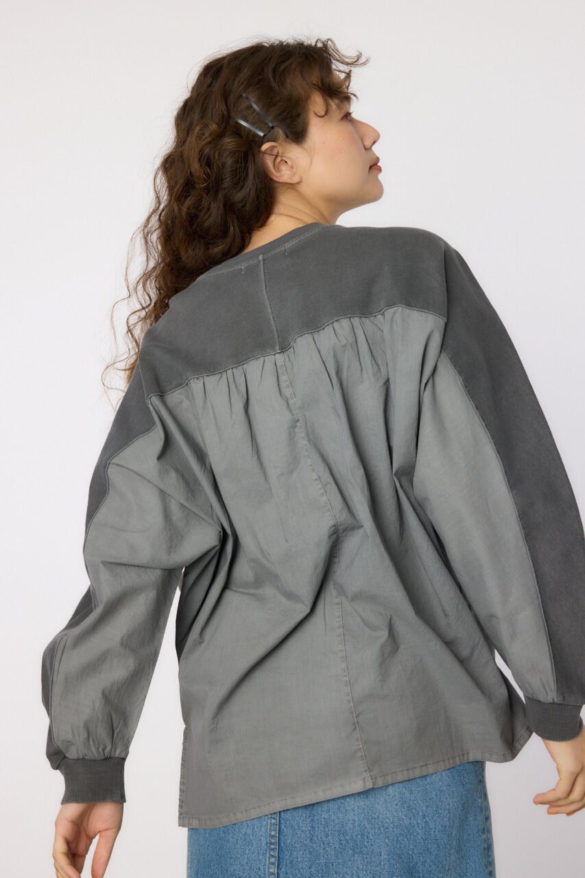 RODEO CROWNS「ピグメントバック切替トップス」|Tシャツ・カットソー|