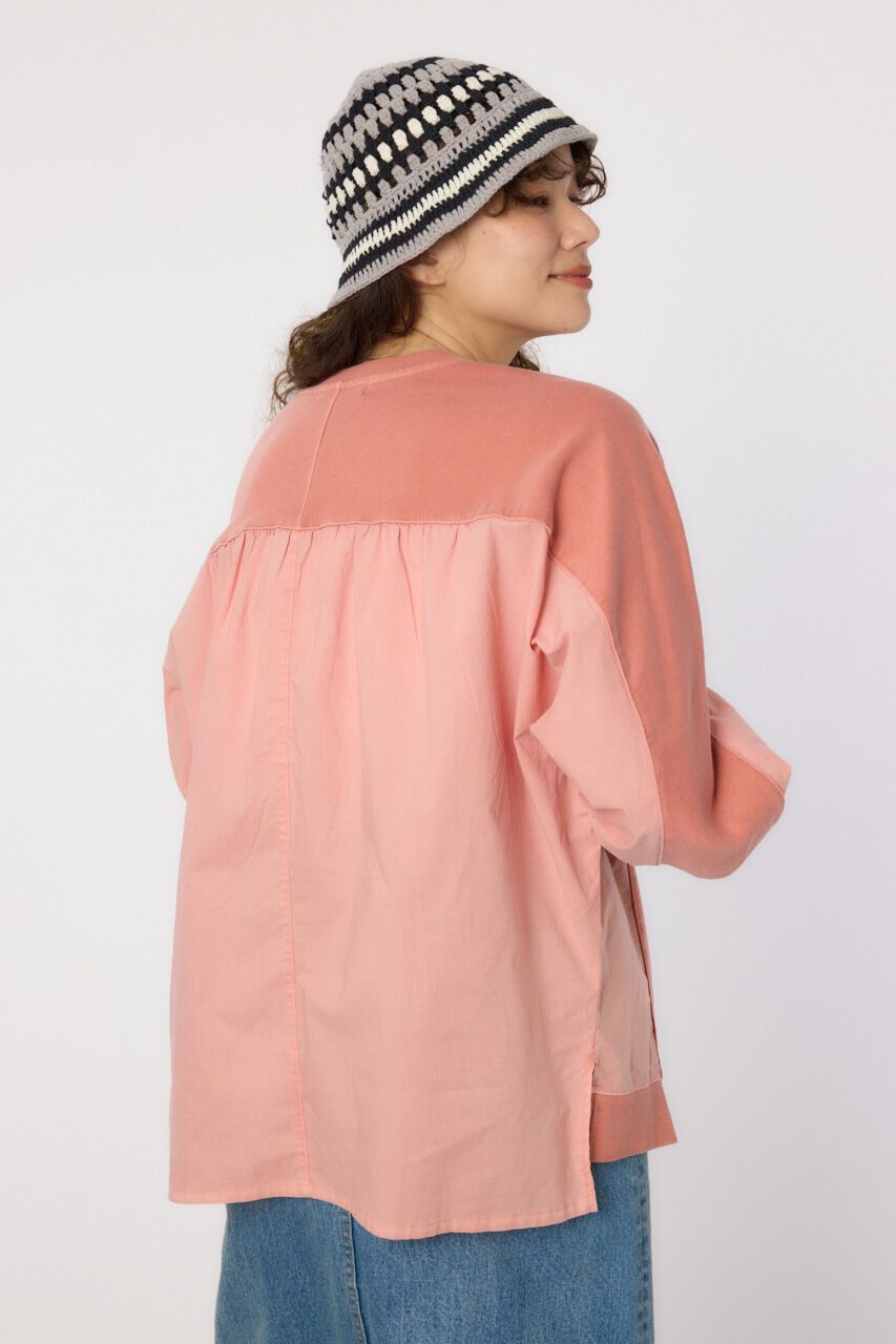 RODEO CROWNS「ピグメントバック切替トップス」|Tシャツ・カットソー|