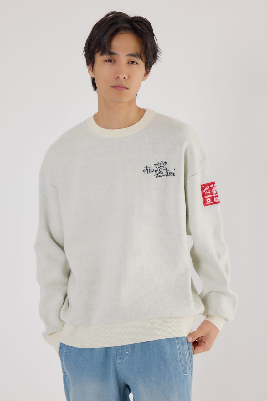 RODEO CROWNS「LAGUNA ニット」|ニット・セーター|O/WHT1