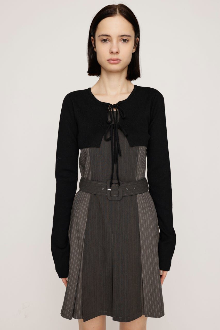 SLY「BOX PLEATS CAMI S／OP SET」|ワンピース|