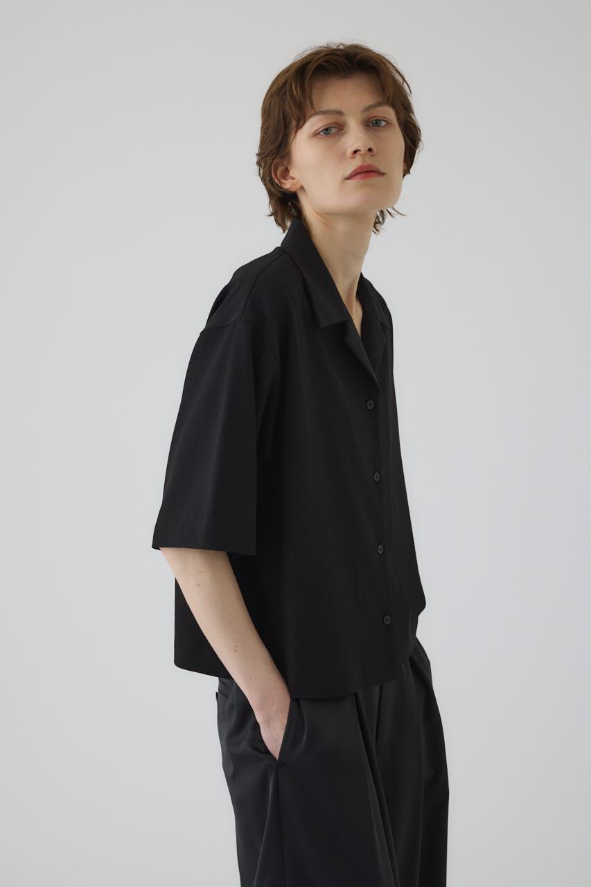 RIM.ARK 「Open collar half sleeve SH」|シャツ・ブラウス|