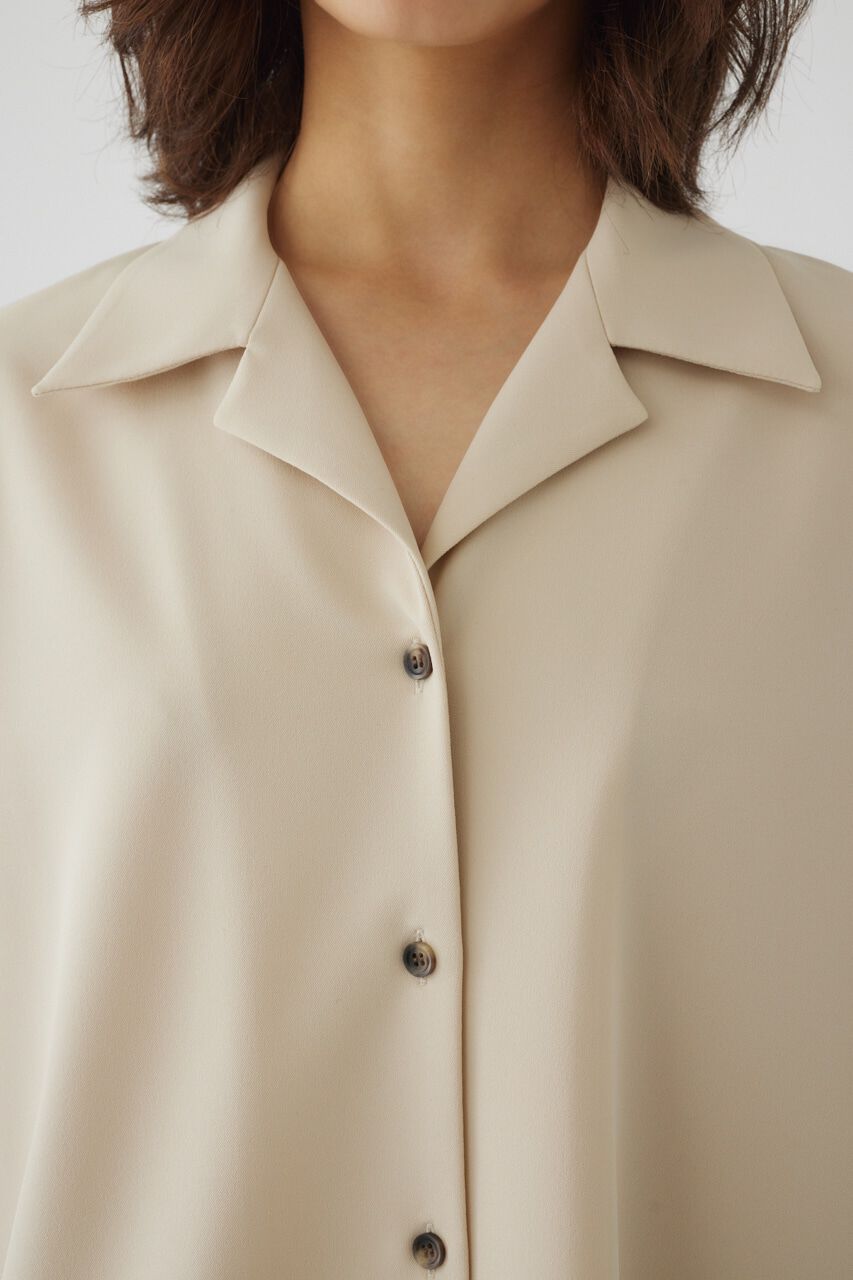 RIM.ARK 「Open collar half sleeve SH」|シャツ・ブラウス|