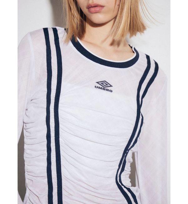 EMODA「【UMBRO&times;EMODA】シアーロングスリーブTシャツ」|Tシャツ・カットソー|
