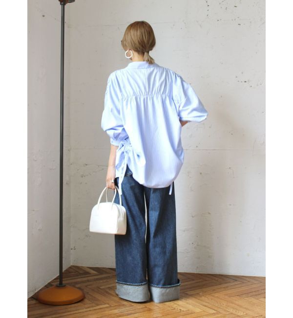 Ungrid「ロールアップルーズデニム」|デニム|