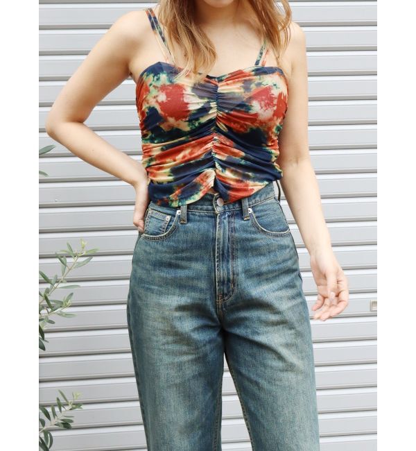 EVRIS「タイダイプリントシアーキャミソール」|キャミソール|