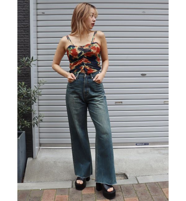 EVRIS「タイダイプリントシアーキャミソール」|キャミソール|