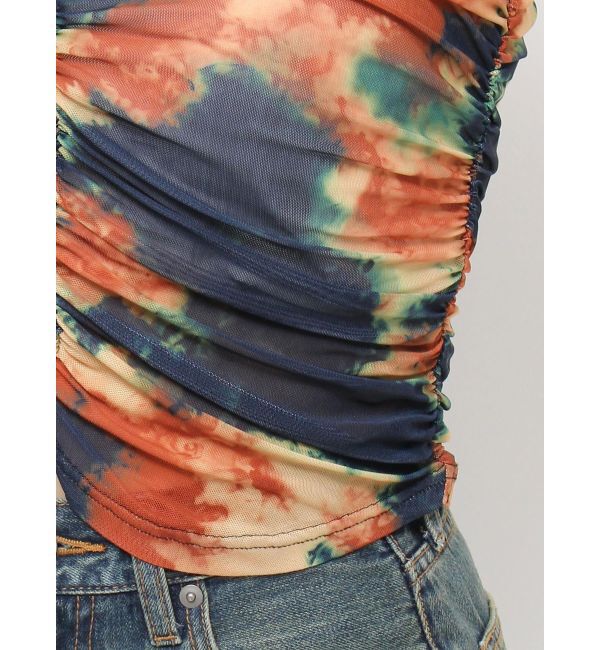 EVRIS「タイダイプリントシアーキャミソール」|キャミソール|