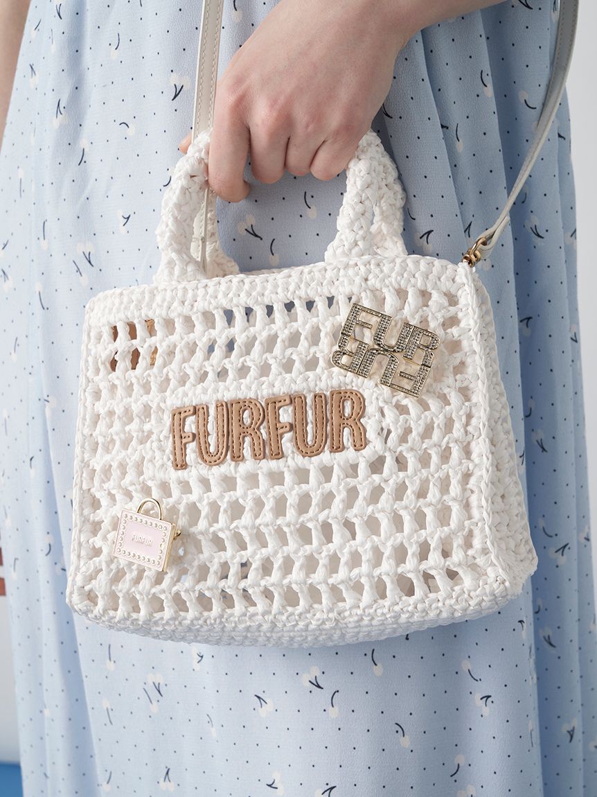 FURFUR「FURFUR ロゴブローチ」|ブローチ・コサージュ|