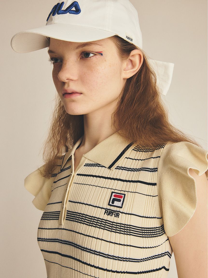 FURFUR「【FILAコラボ】ニットワンピース」|ワンピース|