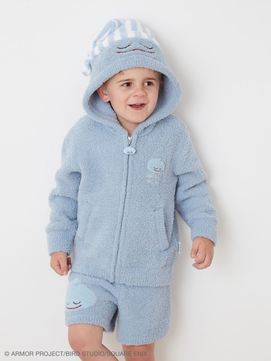 GELATO PIQUE KIDS & BABY「【ドラゴンクエスト】【キッズ】パウダースライムパーカ＆ハーフパンツセット」|ルームウェア|