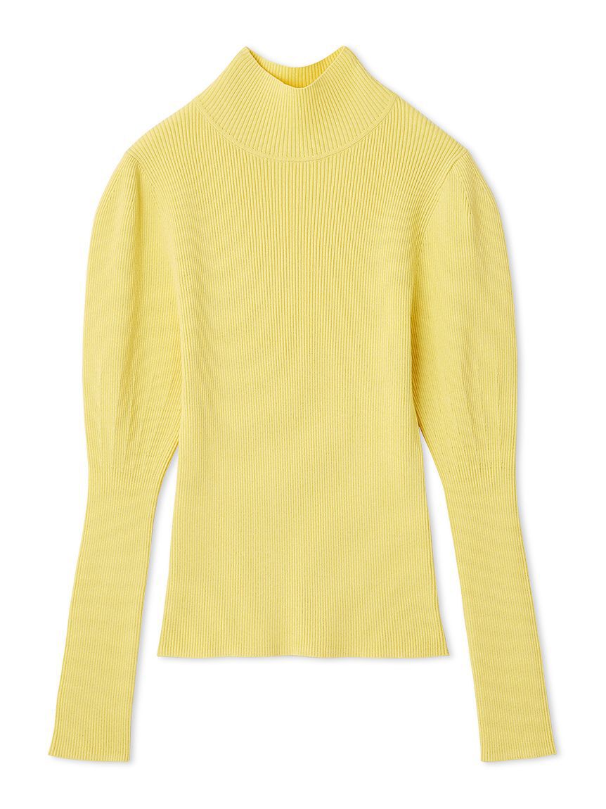 SNIDEL「ハイネックリブプルオーバー」|ニット・セーター|YEL