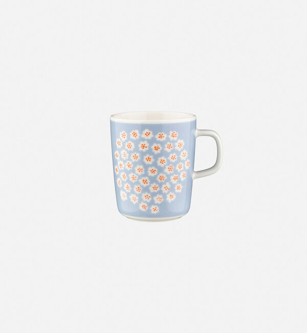 Marimekko「【日本限定】Puketti マグカップ 250ml」|その他|ﾗｲﾄﾌﾞﾙｰ&times;ｵﾚﾝｼﾞ