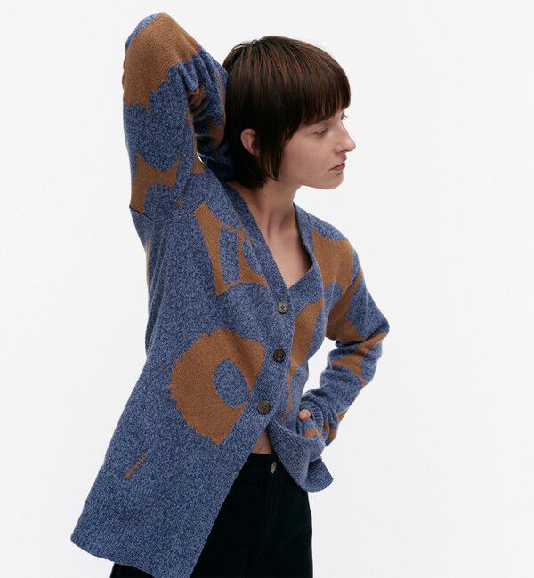 Marimekko「Kumma Unikko ニットカーディガン」|ニット・セーター|