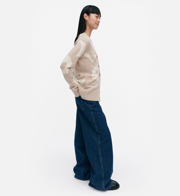 Marimekko「Kumma Unikko ニットカーディガン」|ニット・セーター|
